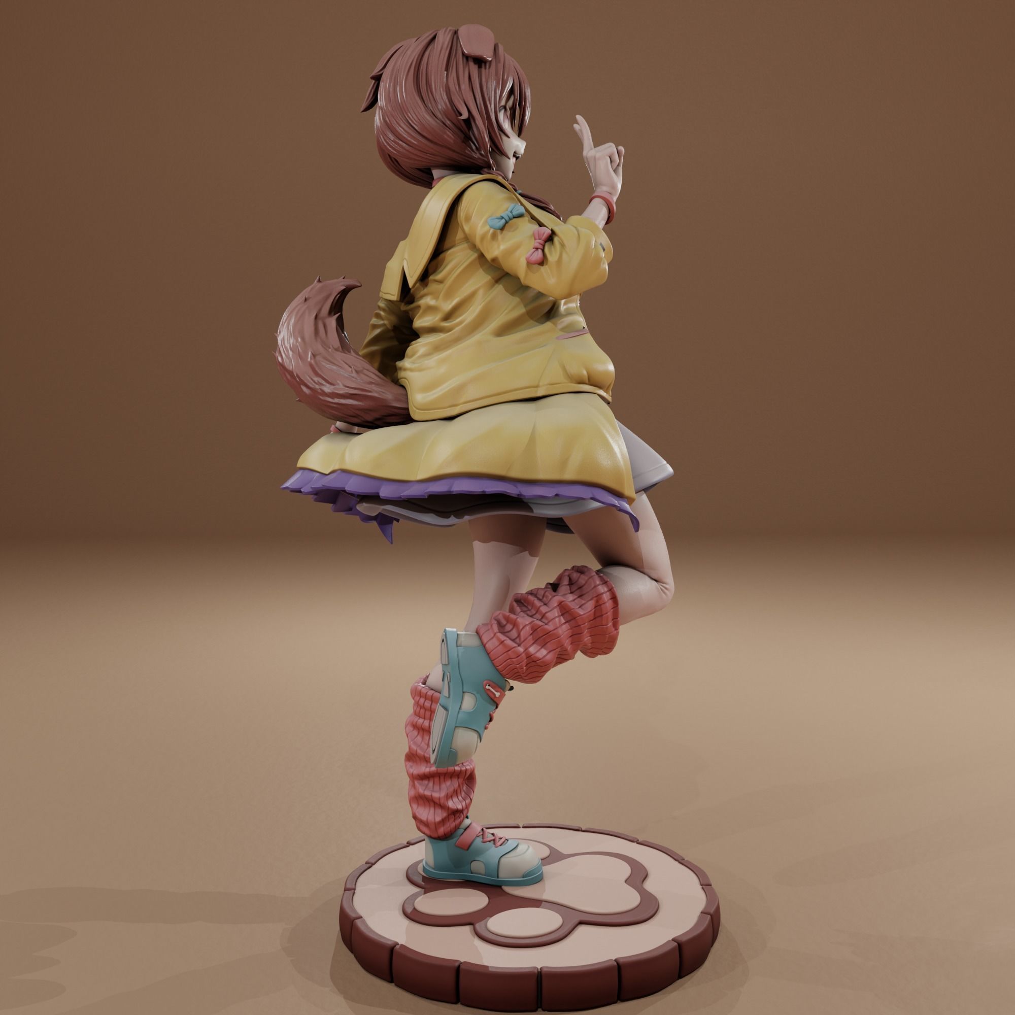 Inugami - Vtuber 3D print model_2