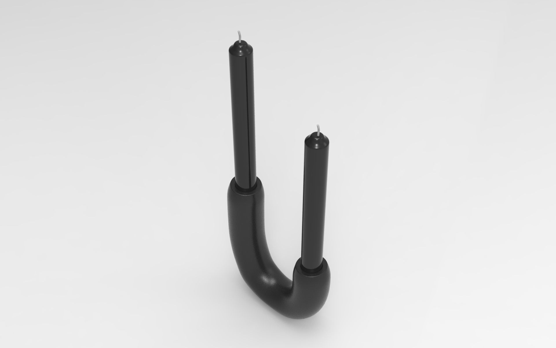 Loj Candle Holder Low-poly 3D model_1