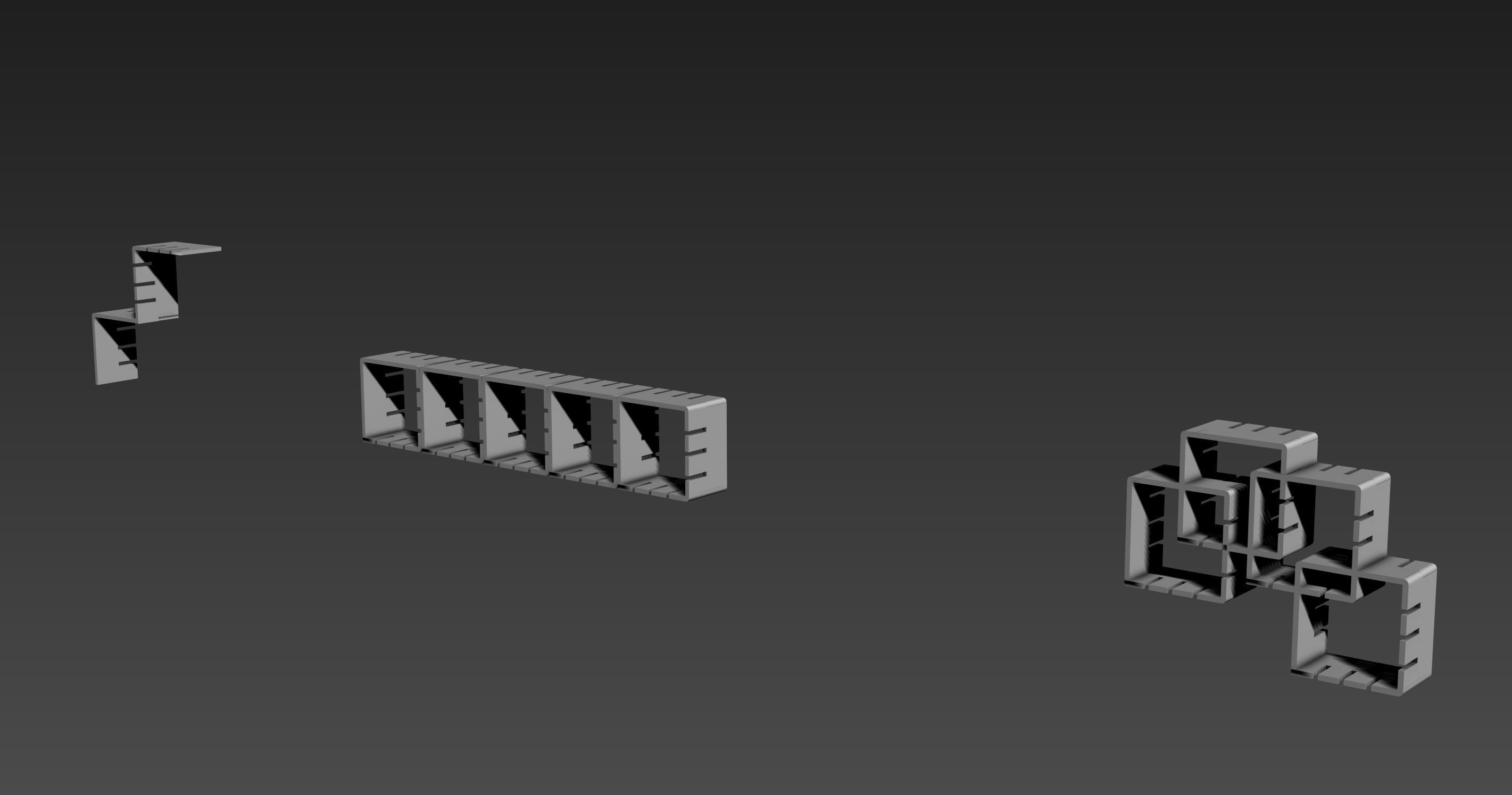 shelf design 3D model_3