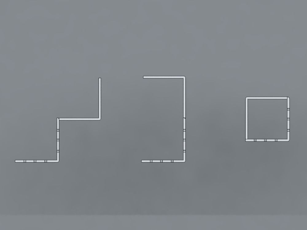 shelf design 3D model_2