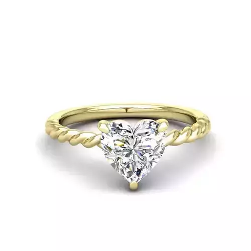Engagement ring Victoria heart