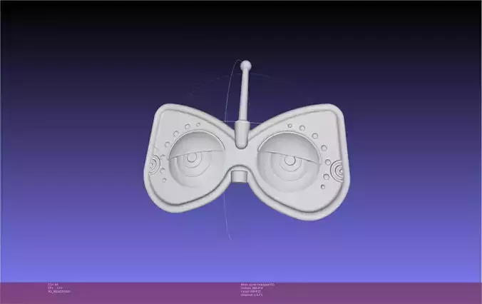 Zelda Purah Headgear Printable Model 3D print model