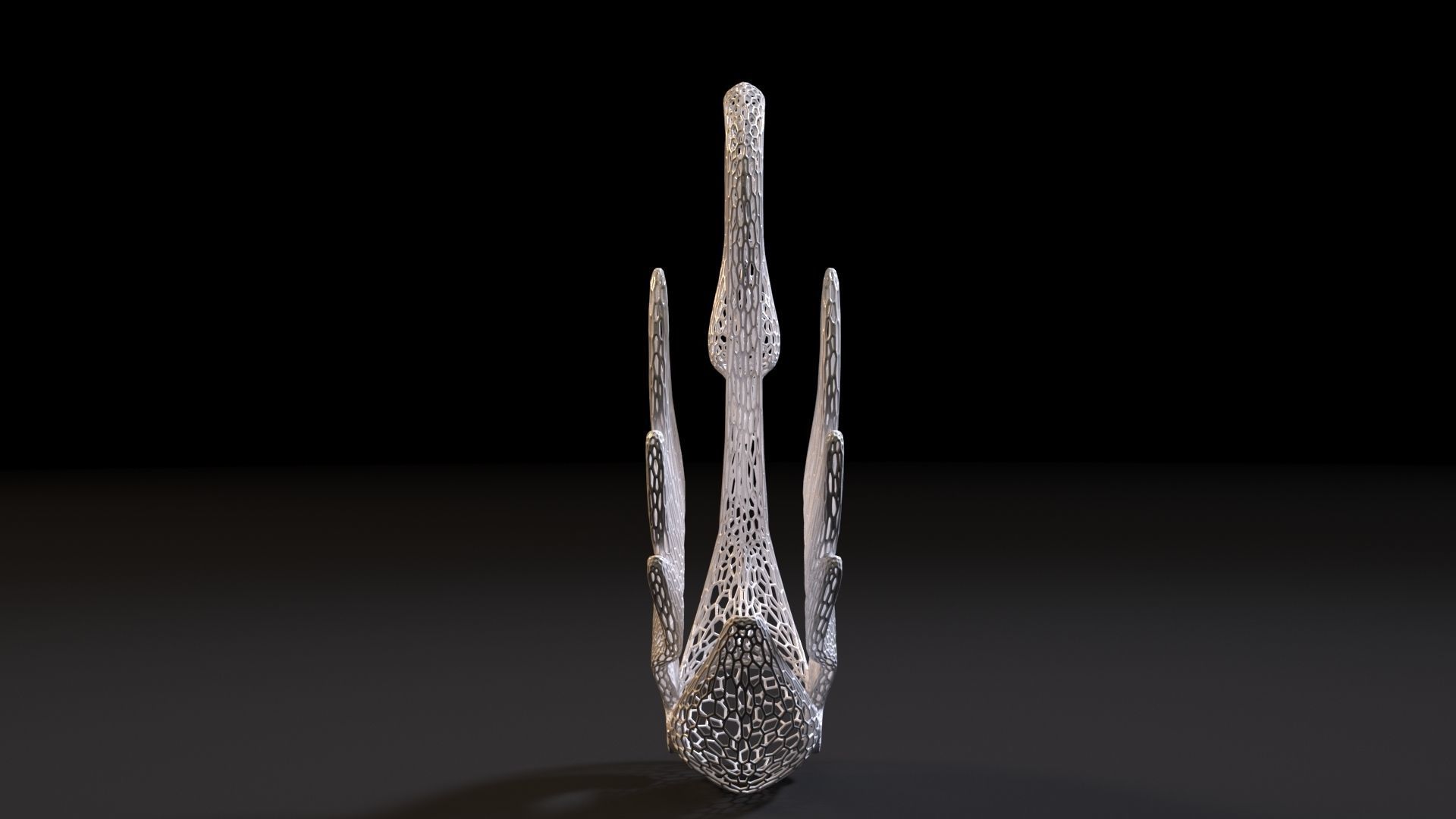 Decorative swan 3D print model_4