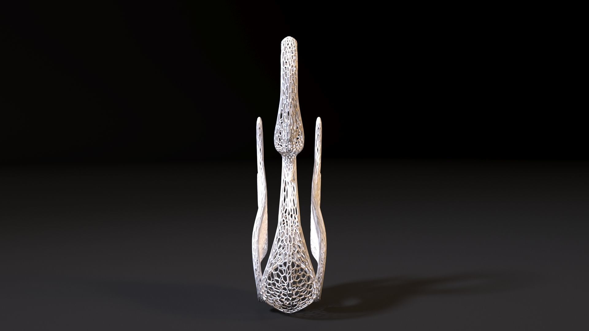 Decorative swan 3D print model_7