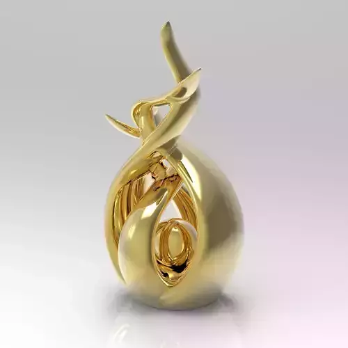 decorative statue for living room 3D print model