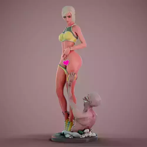 3D Print model - Zombie attack - A - Awake 3D print model