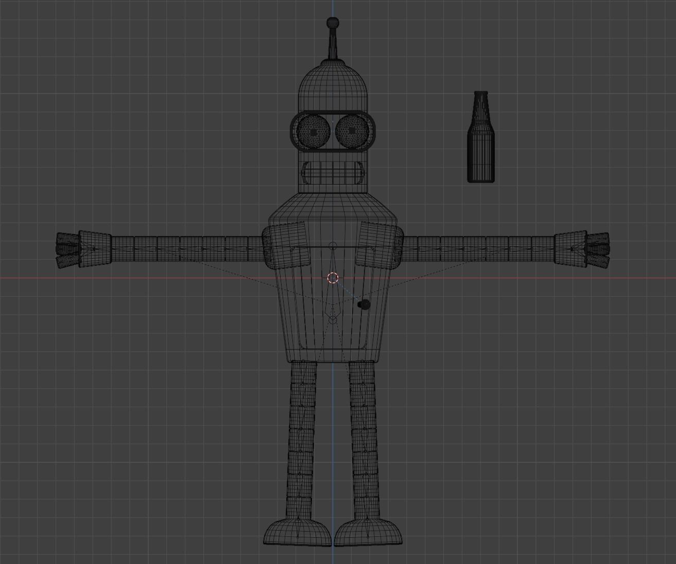 Bender B Rodriguez 3D model_2