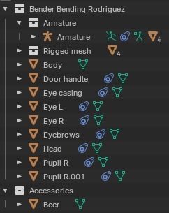 Bender B Rodriguez 3D model_4