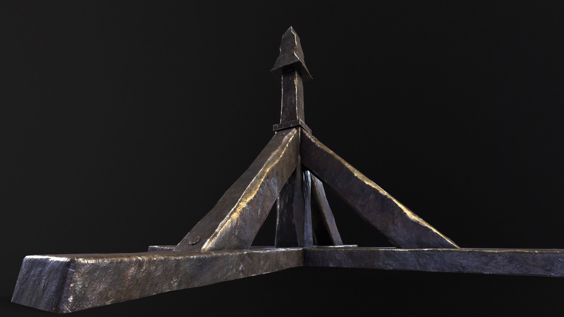 Judas Cradle  Low-poly 3D model_18