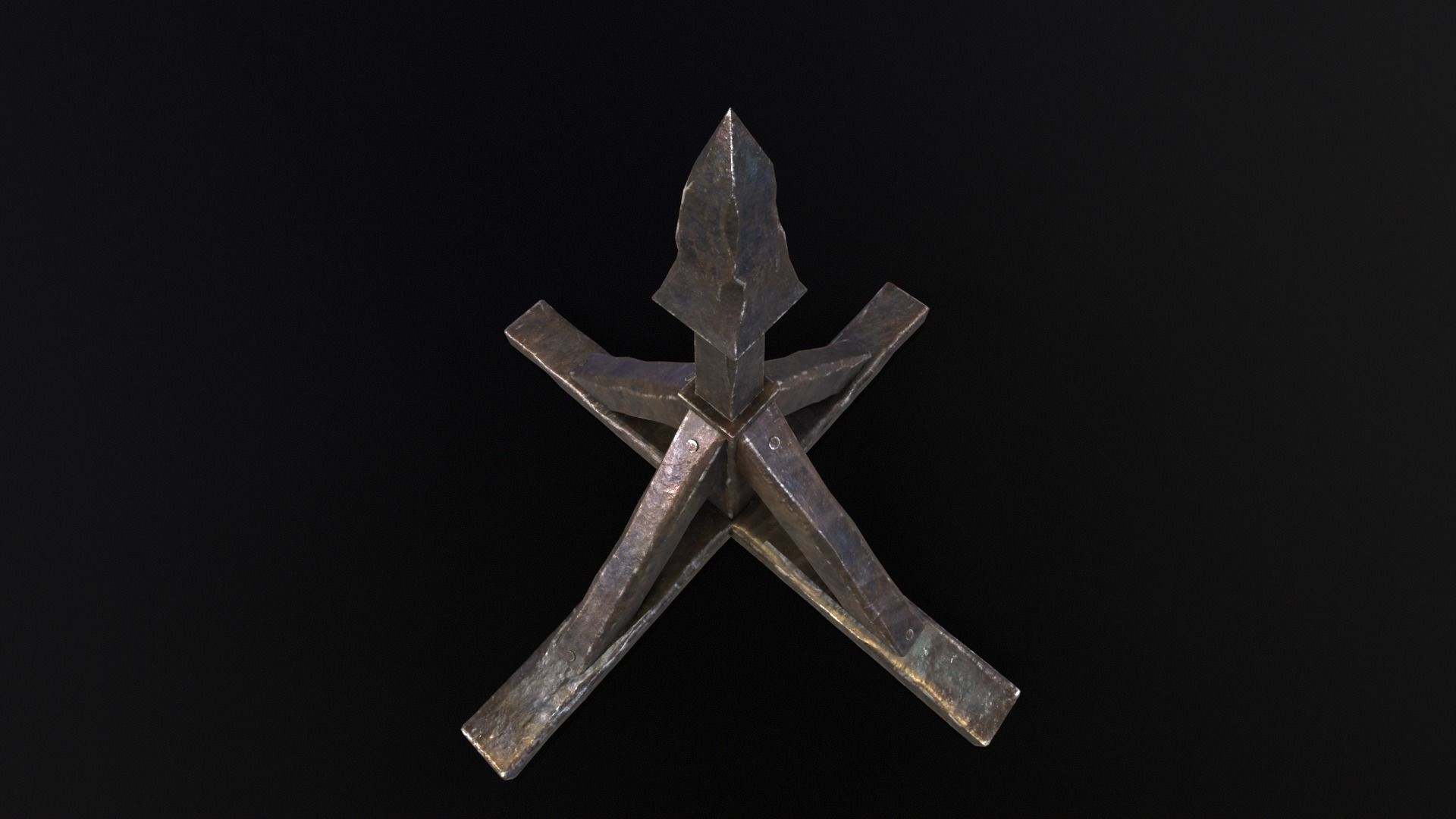 Judas Cradle  Low-poly 3D model_10