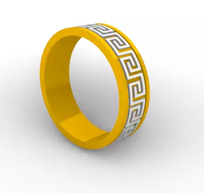 Argolla Griega Greek Hoop SM 3D print model_0