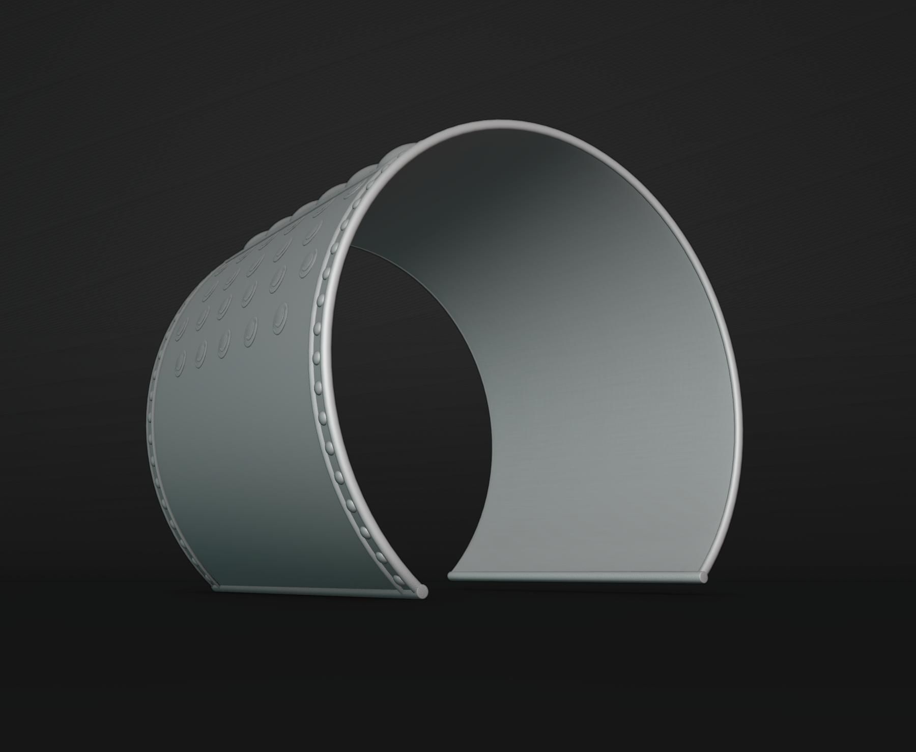 Ancient Bracelet 3D print model_6