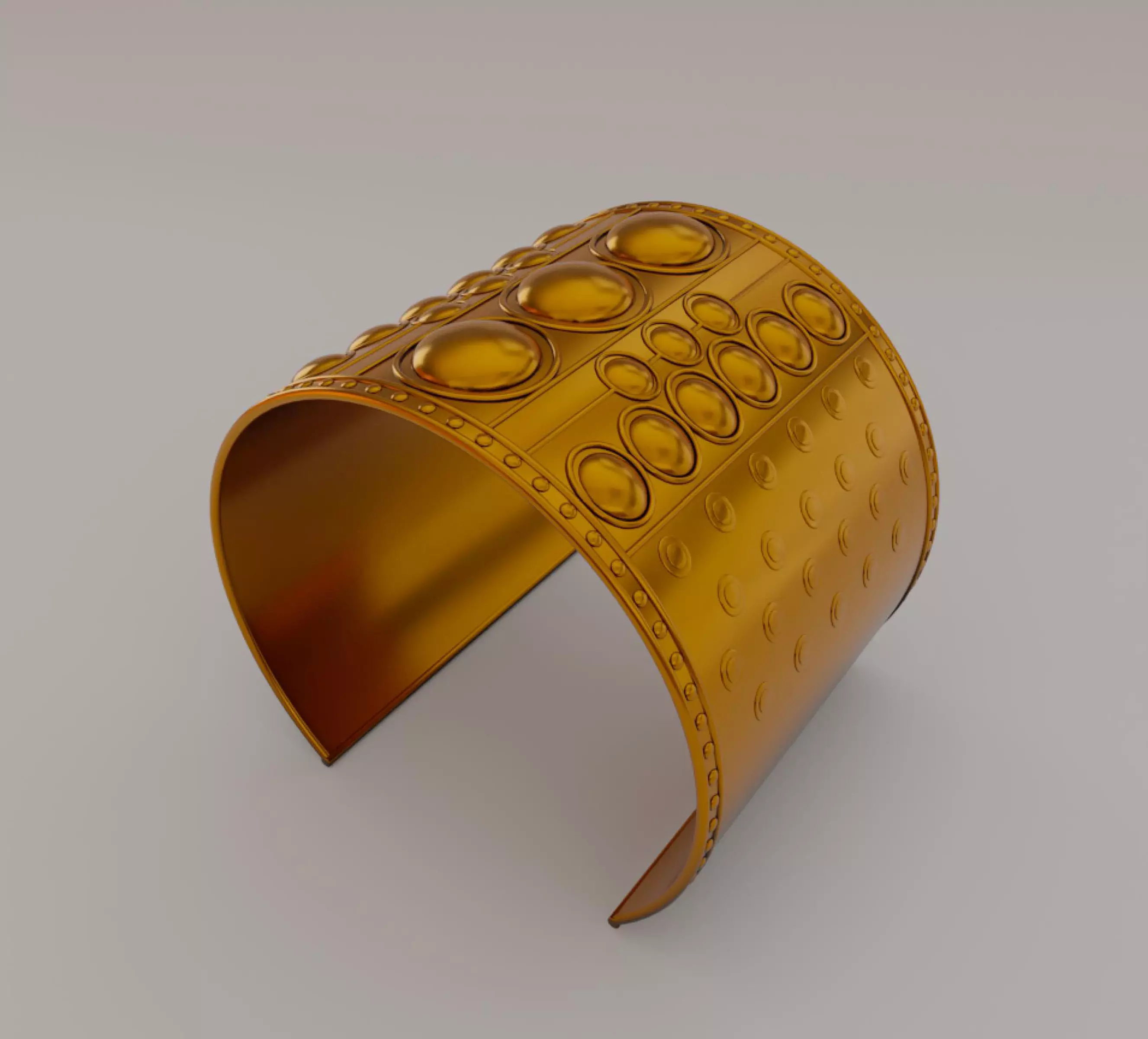 Ancient Bracelet 3D print model_0