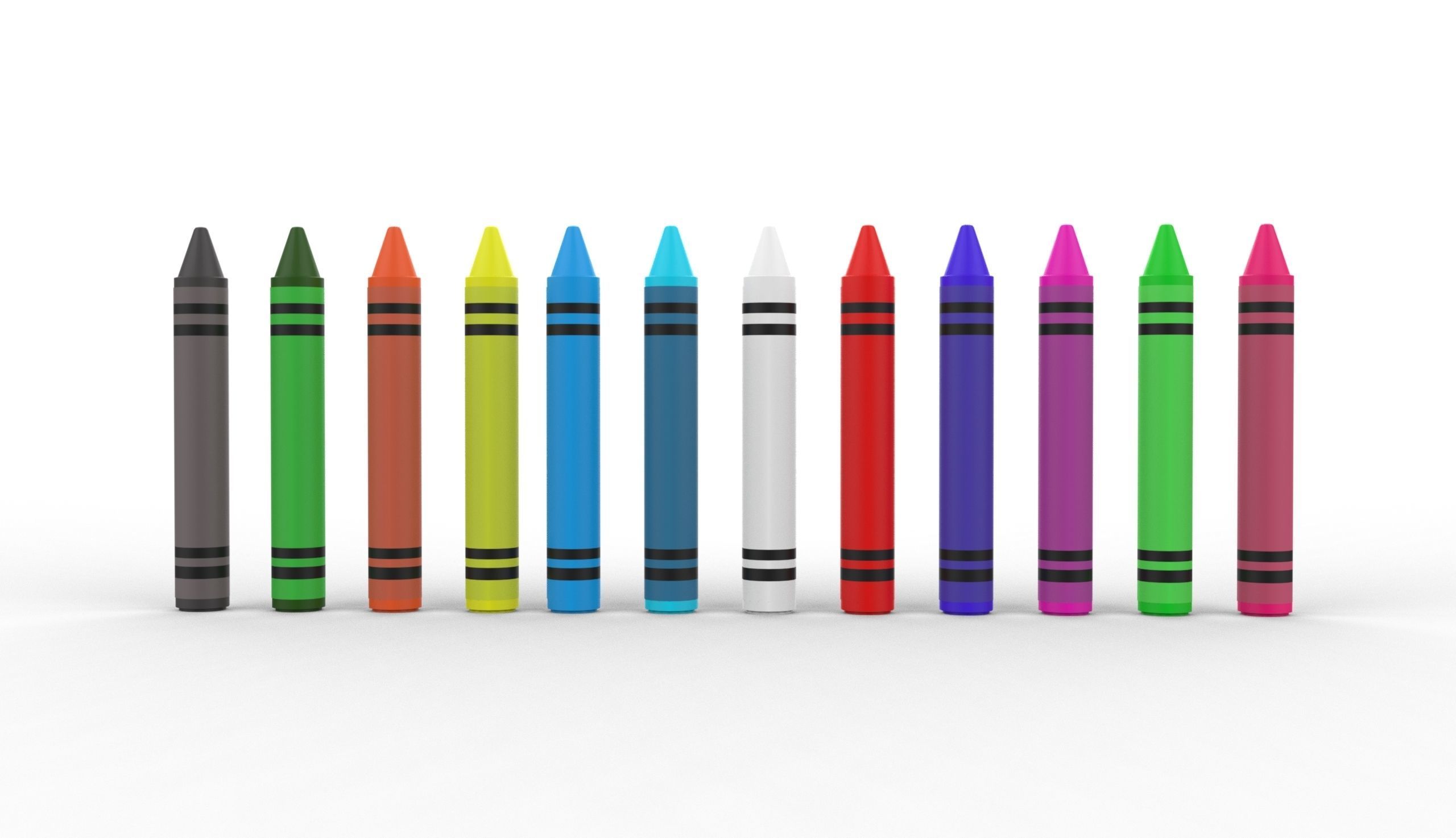 Draw and Colors Low-poly 3D model_5