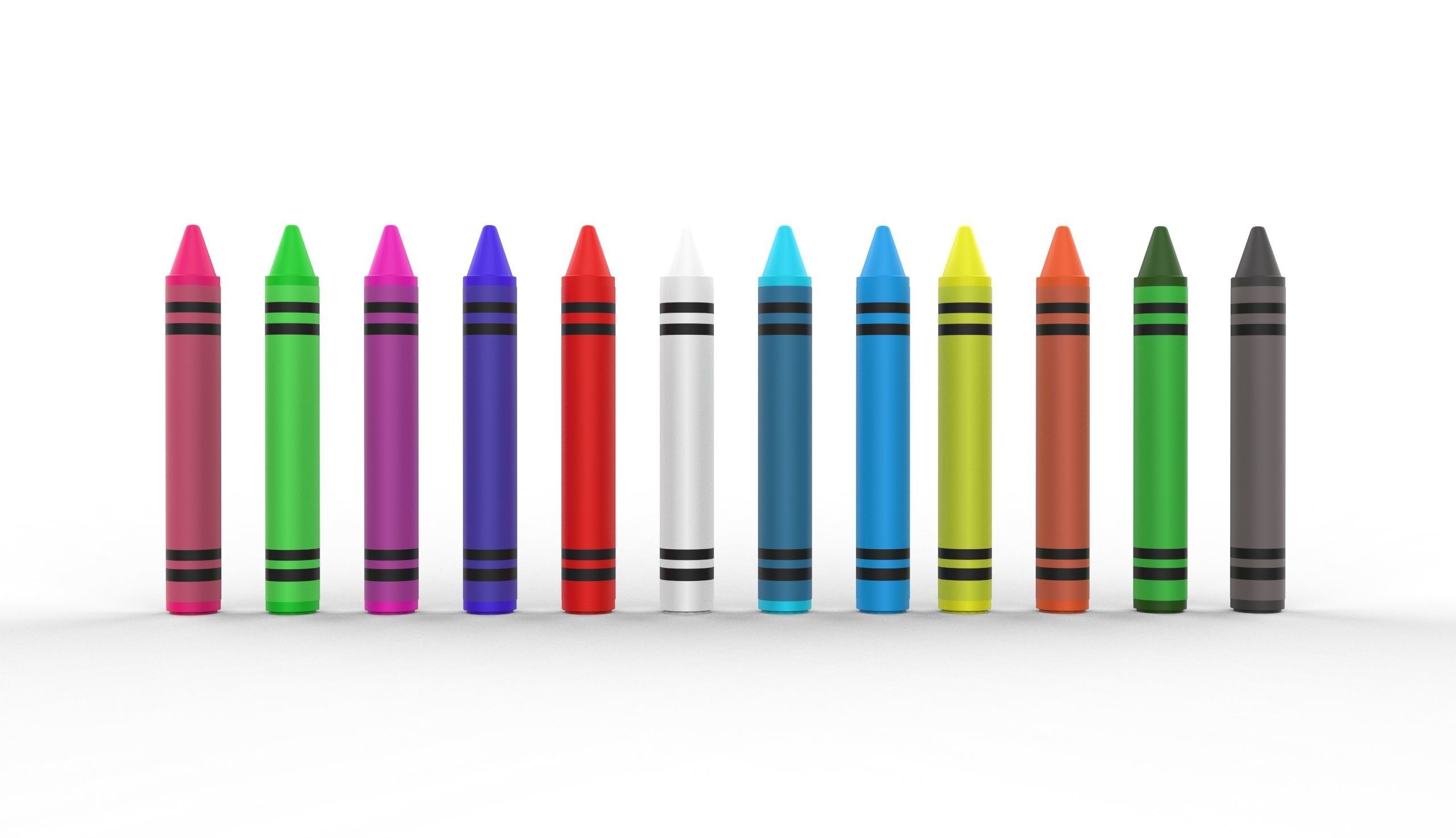 Draw and Colors Low-poly 3D model_4