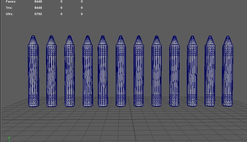 Draw and Colors Low-poly 3D model_7