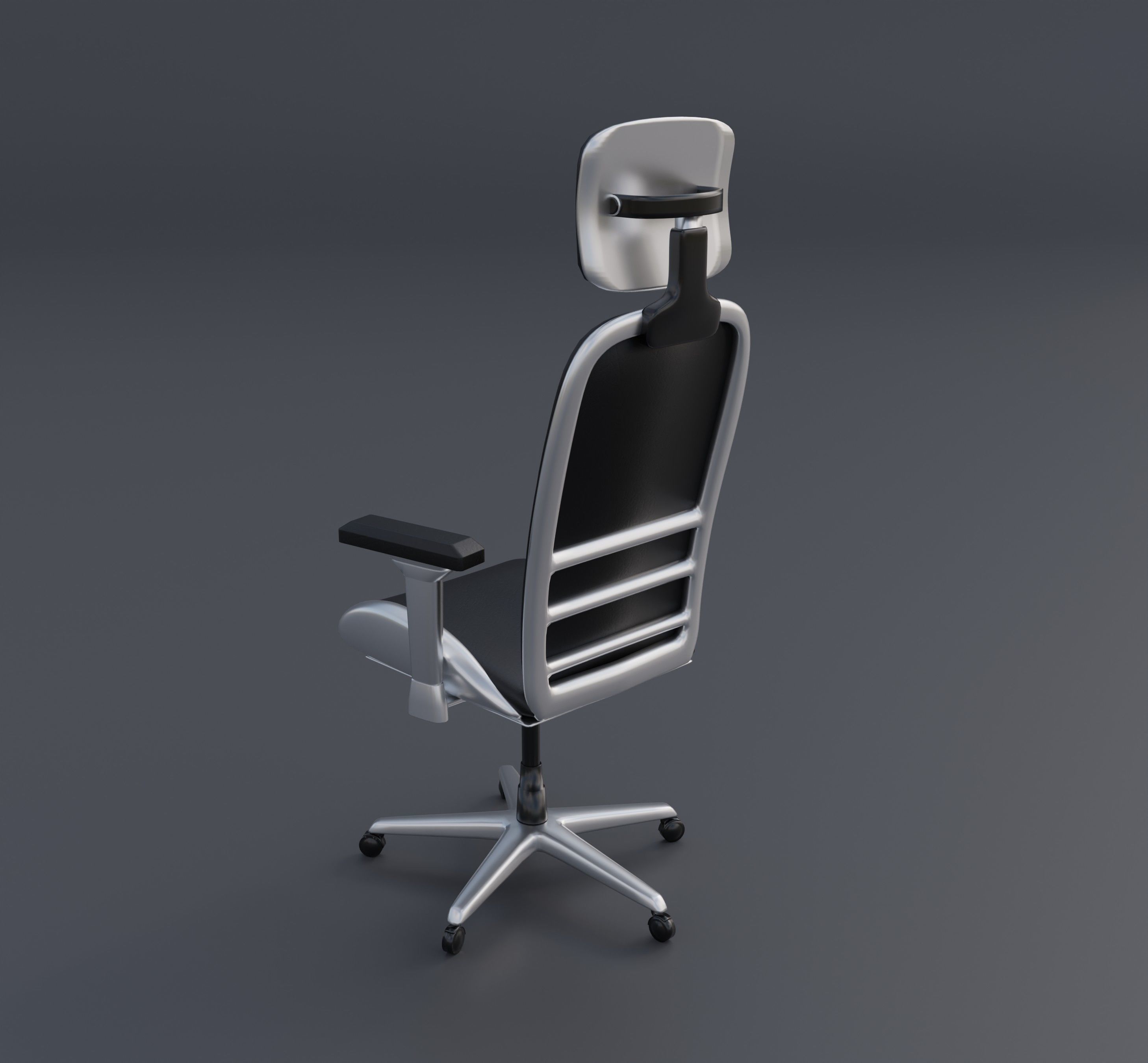 Office Chair 3D model_3