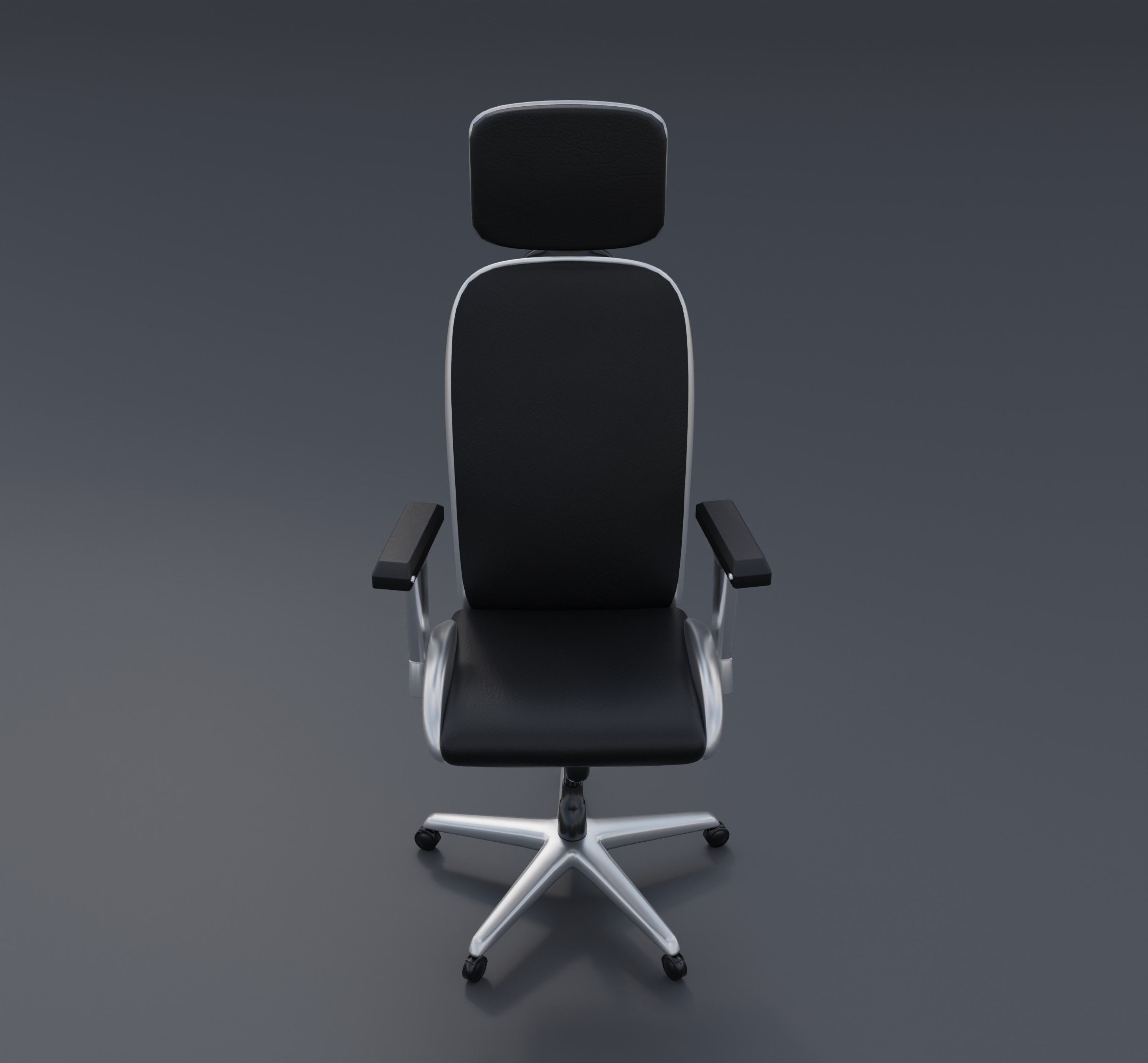 Office Chair 3D model_5