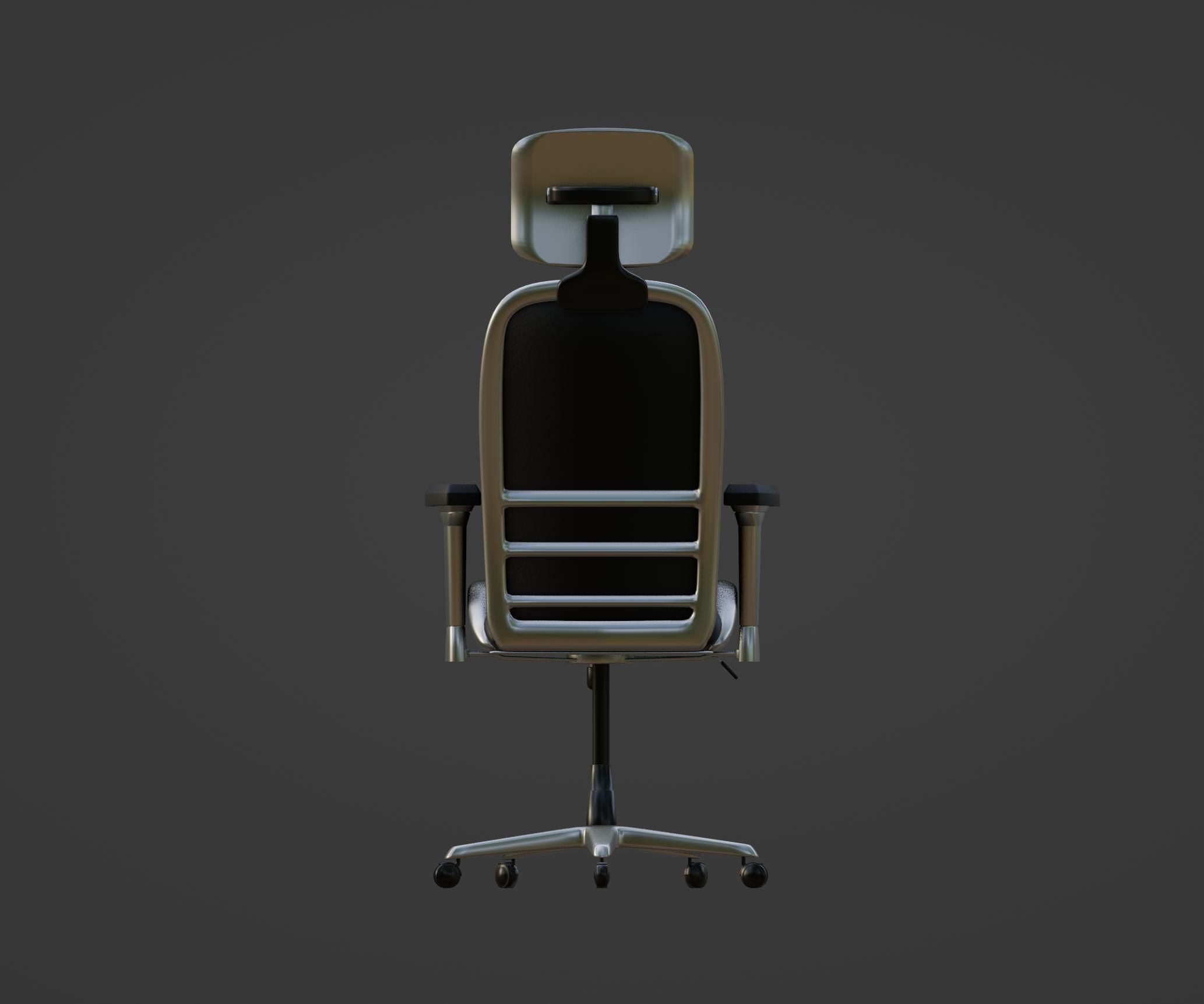 Office Chair 3D model_10