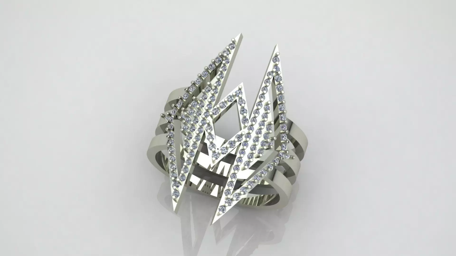 shine ring 3D print model