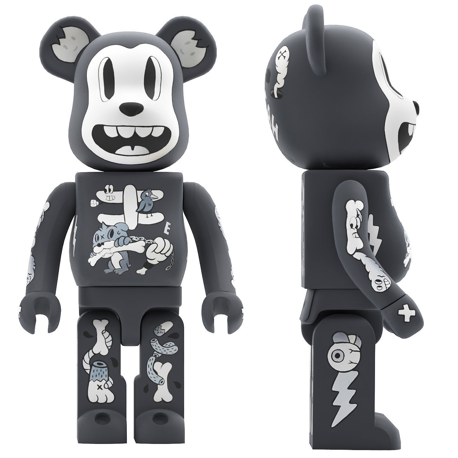 bearbrick cote escriva 3D model_3