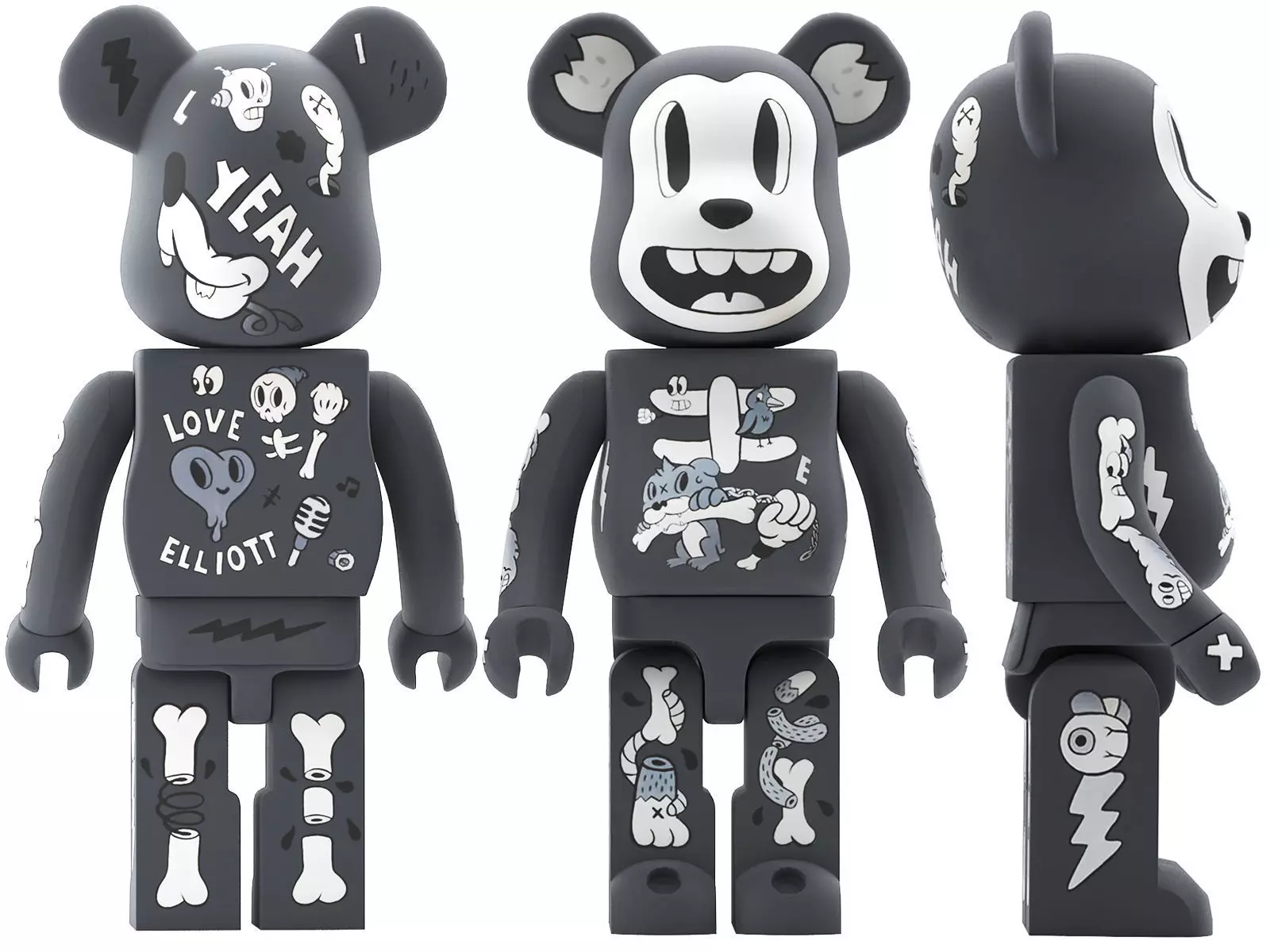 bearbrick cote escriva 3D model_0