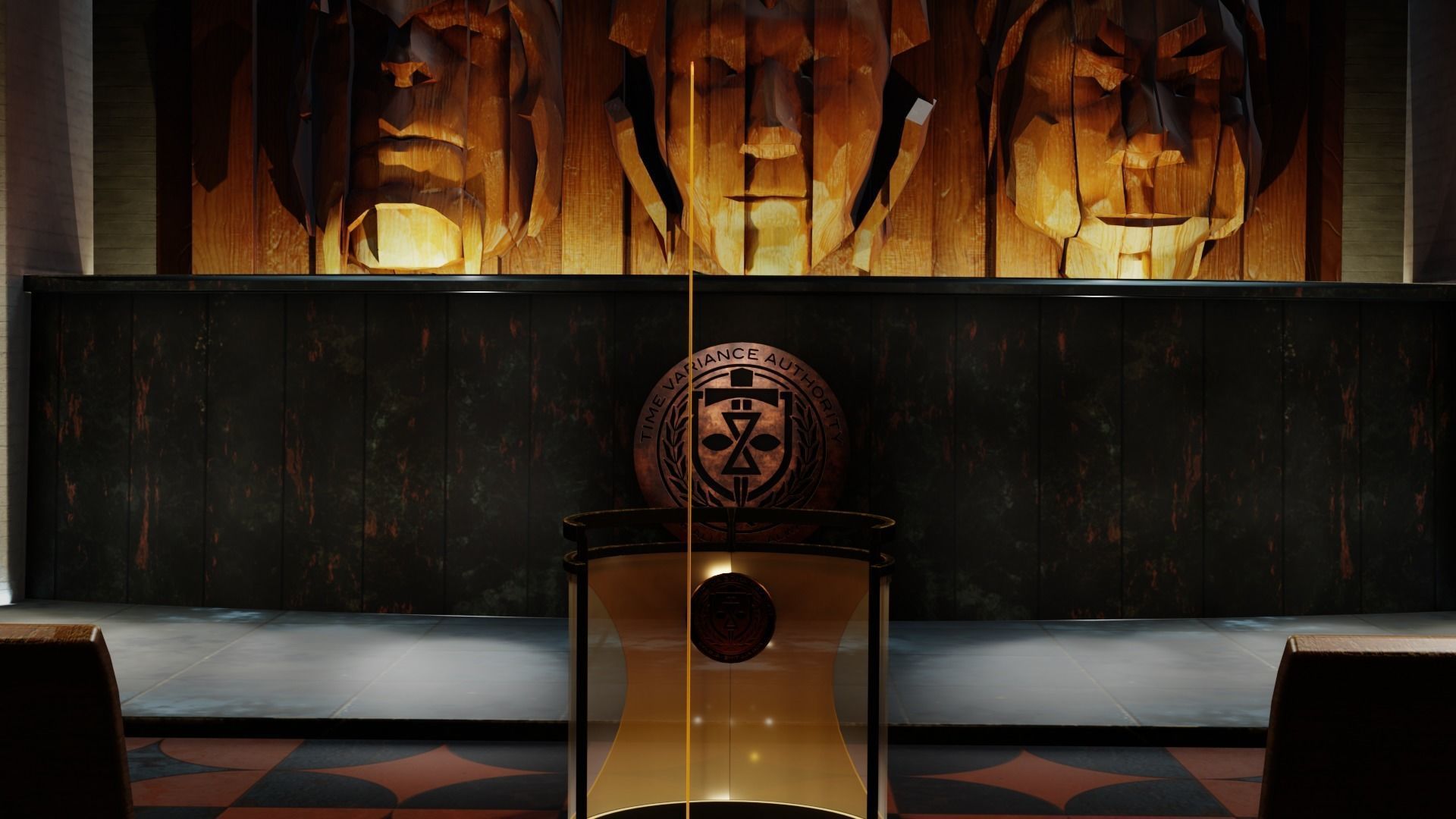 TVA PORTAL LOKI DEADPOOL Low-poly 3D model_2