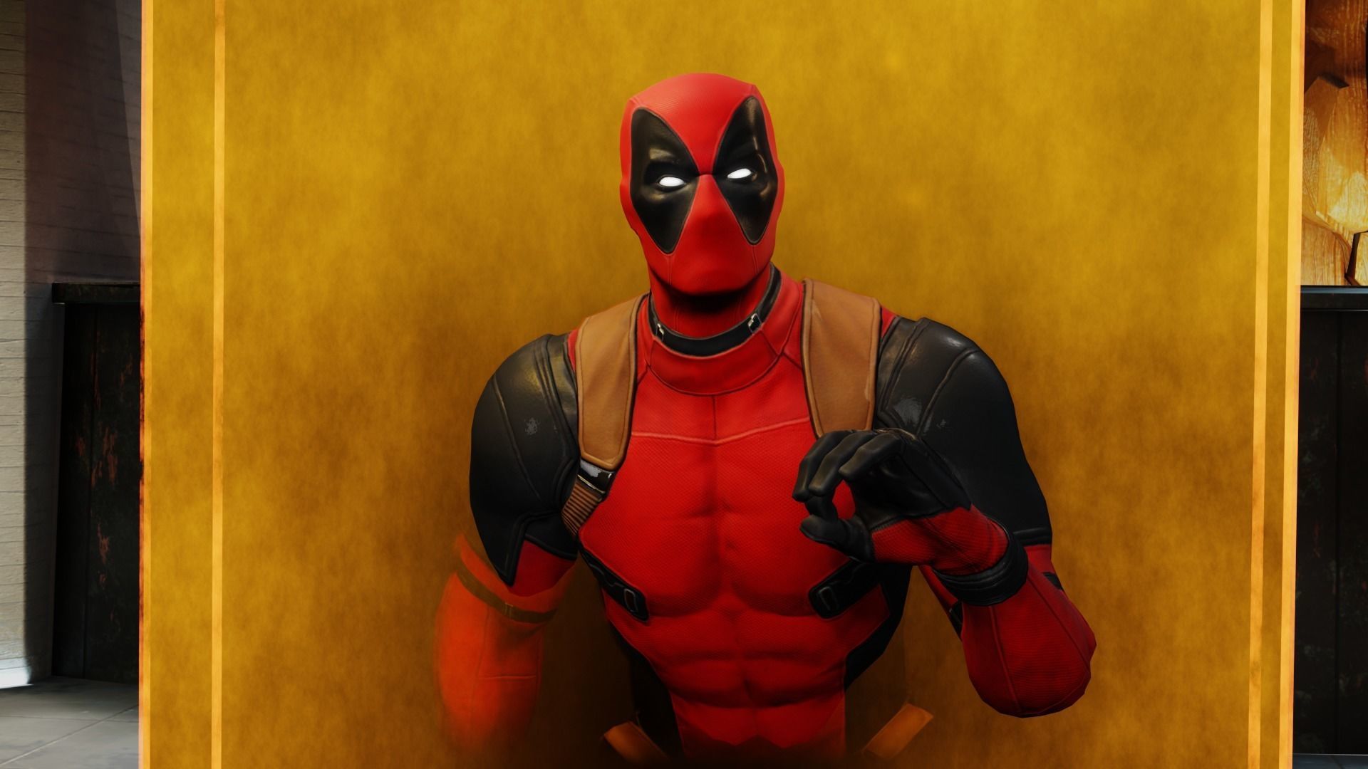 TVA PORTAL LOKI DEADPOOL Low-poly 3D model_12