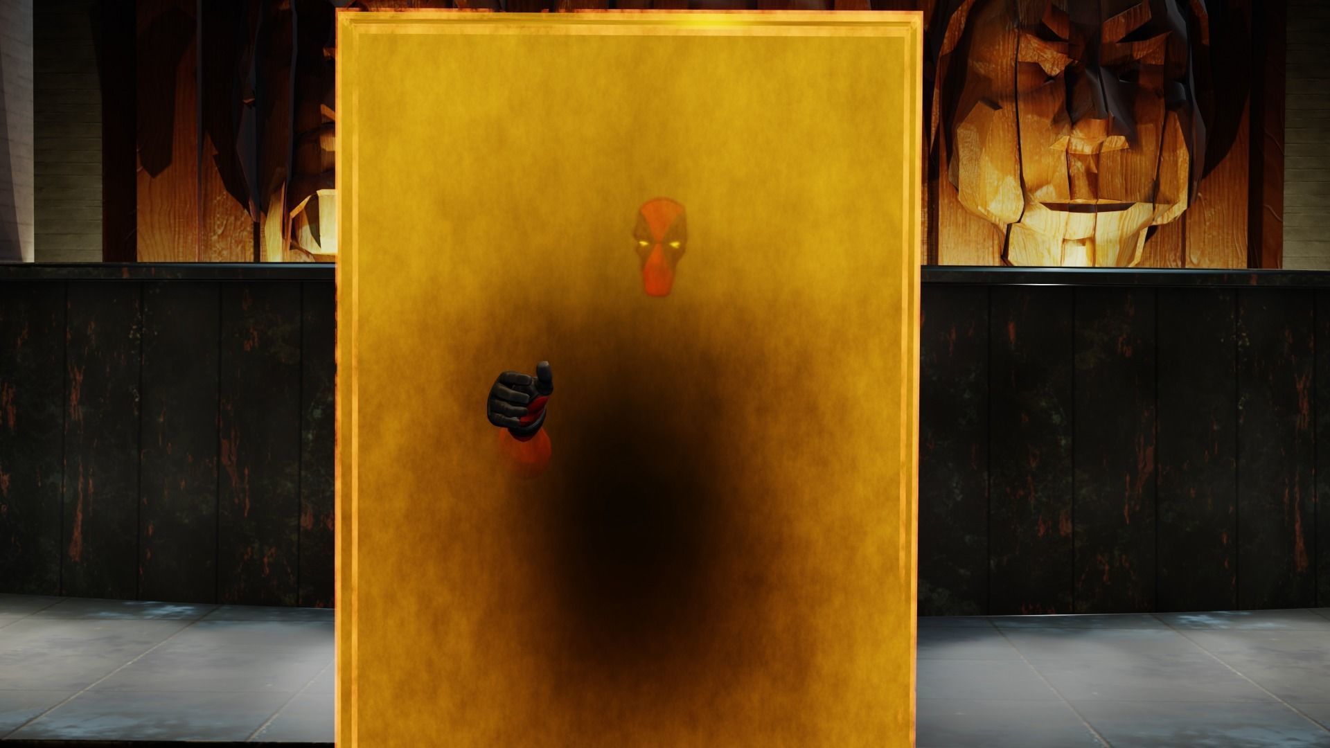 TVA PORTAL LOKI DEADPOOL Low-poly 3D model_8