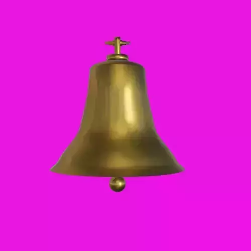 LOW POLY FREEDOM BELL OBJ FBX PLY STL DAE MTL BLENDER 3-4