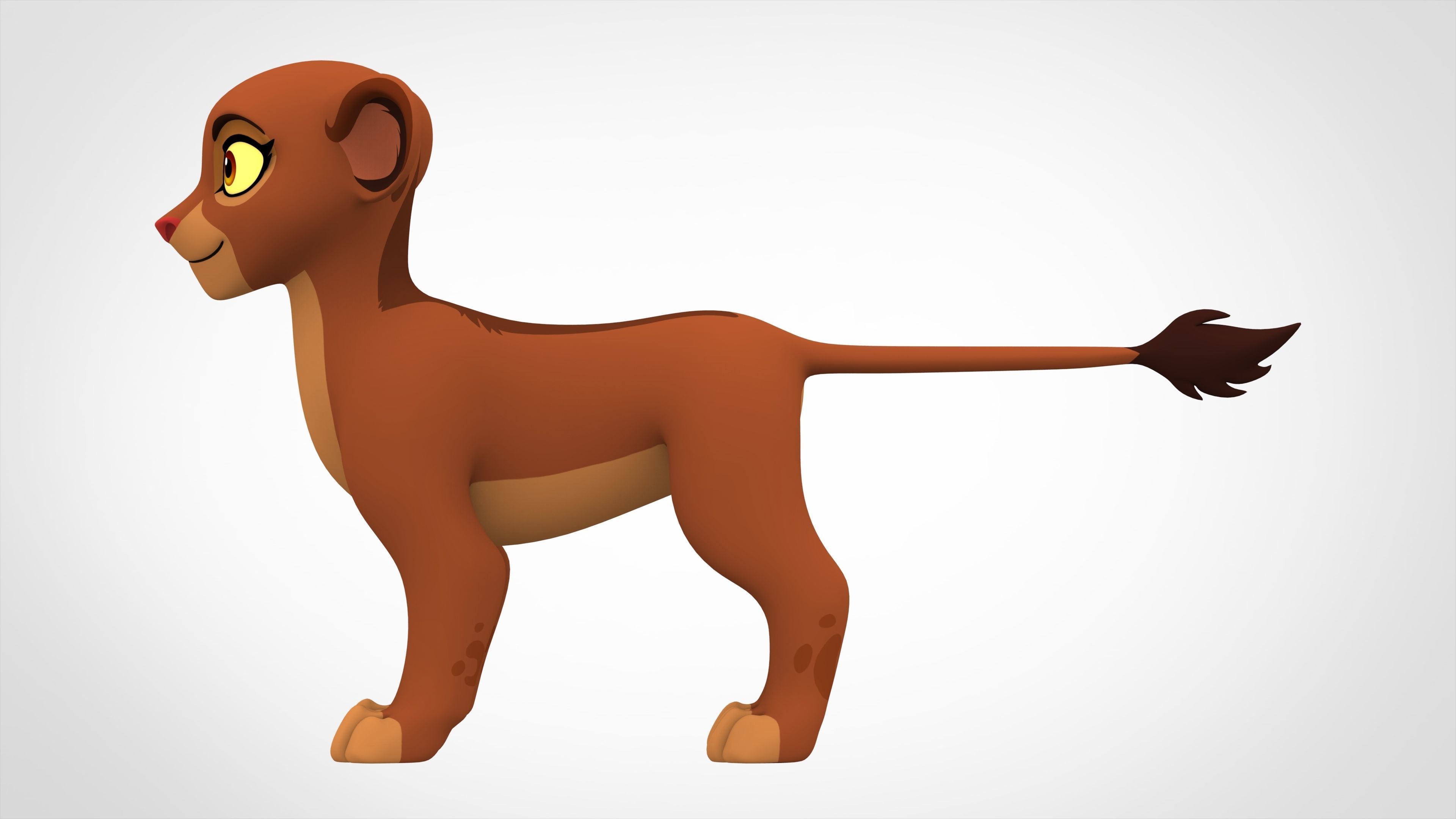 Rani Cub 3D model_2