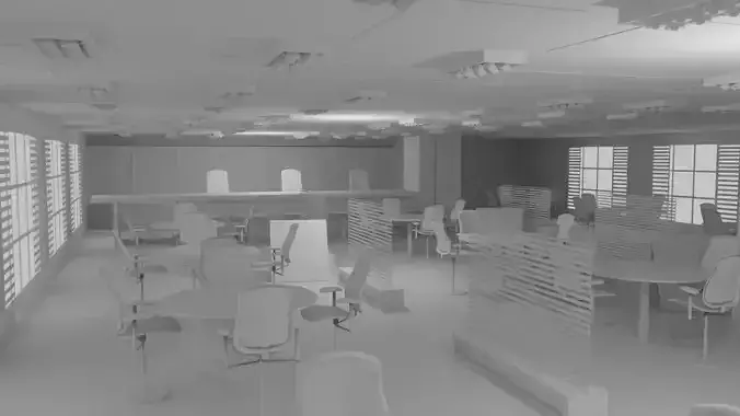 Bar Interior No Material