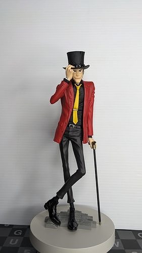 LUPIN THE Third Figure ready to print 3D print model