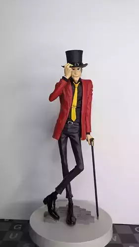 LUPIN THE Third Figure ready to print
