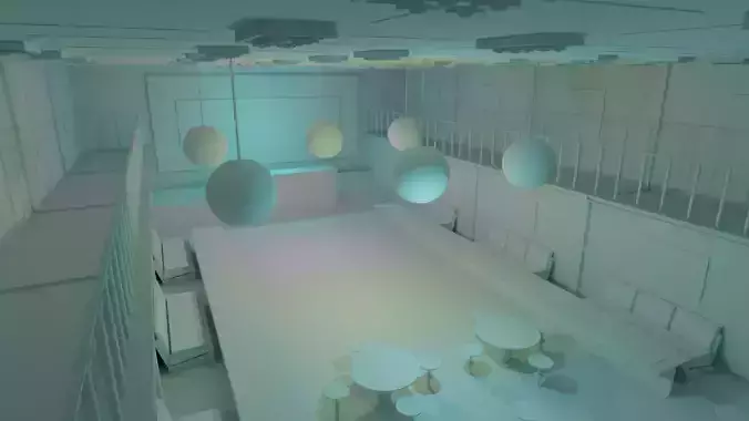 Nightclub Interior No Material