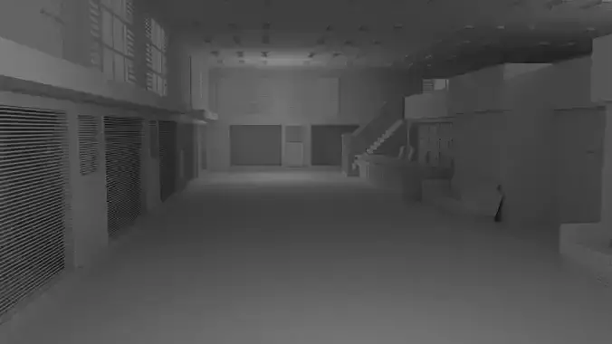 Hospital Interior No Material