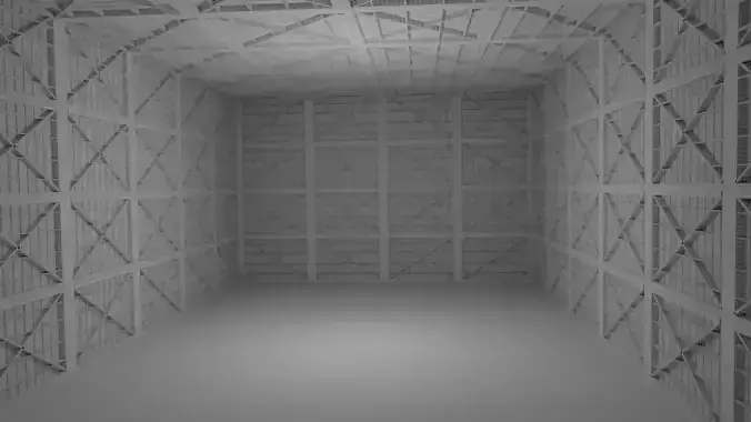 Hangar Interior No Material