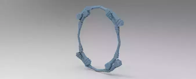 Hindu Inspired pillar portal 