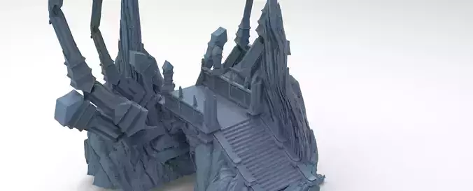 Hindu Inspired Great mountain Bridge 