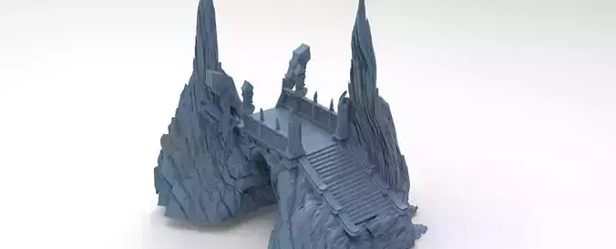 Mountain enlightenment bridge