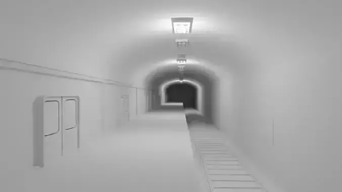 Subway Station No Material