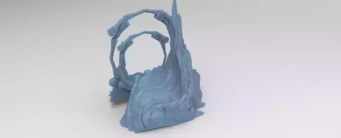 Enlightenment mountain pillar 