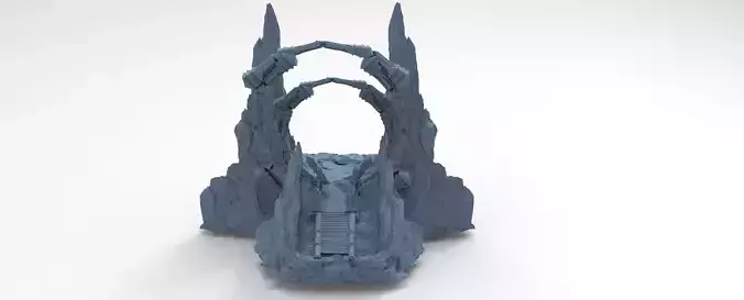 Himalayas mountain pass 1  3D model