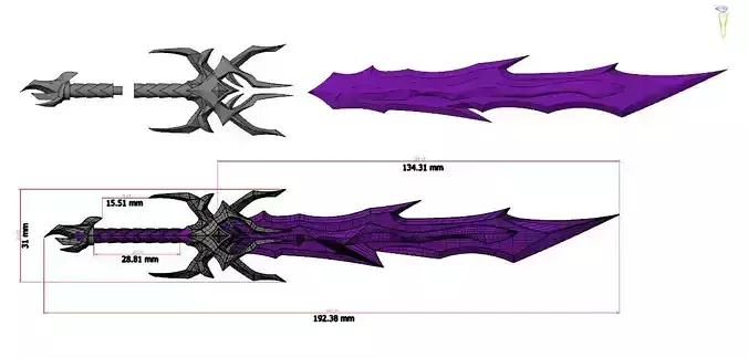 Transormers Prime Dark Star Saber Megatron