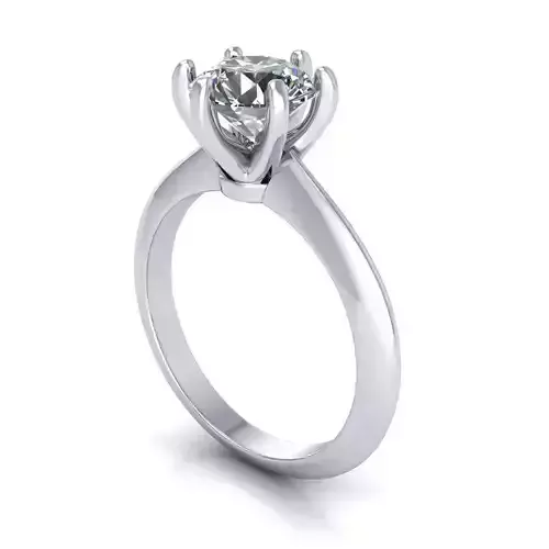 Solitaire Diamond Engagement Ring R41