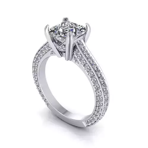 Solitaire Diamond Wedding Ring R30