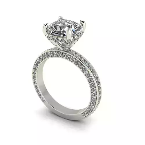 Solitaire Diamond Wedding ring R19