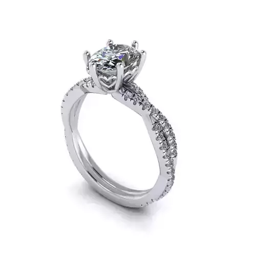 Women Diamond Fashion Ring R4