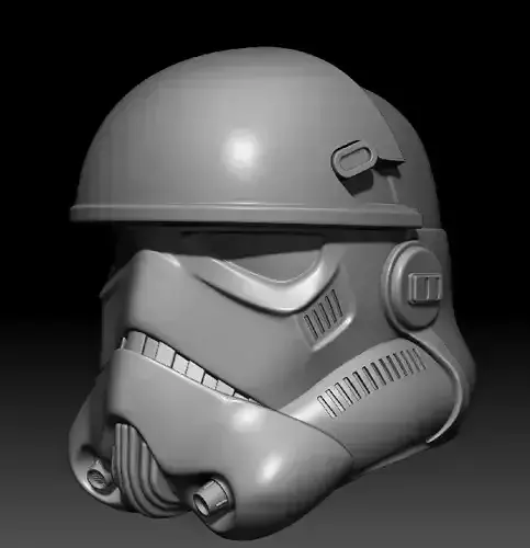 Mimban Trooper Figure Custom One12 Scale STL 3D print model