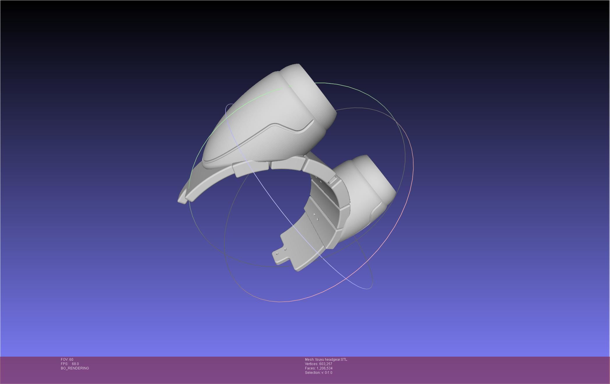 My Hero Academia Asui Tsuyu Headgear 3D print model_26